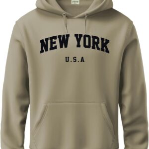 Men & Women Full Sleeve Printed Hooded Sweatshirt